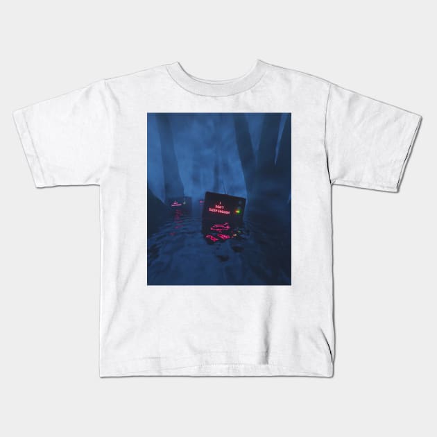 I Need Sleep Kids T-Shirt by devansh